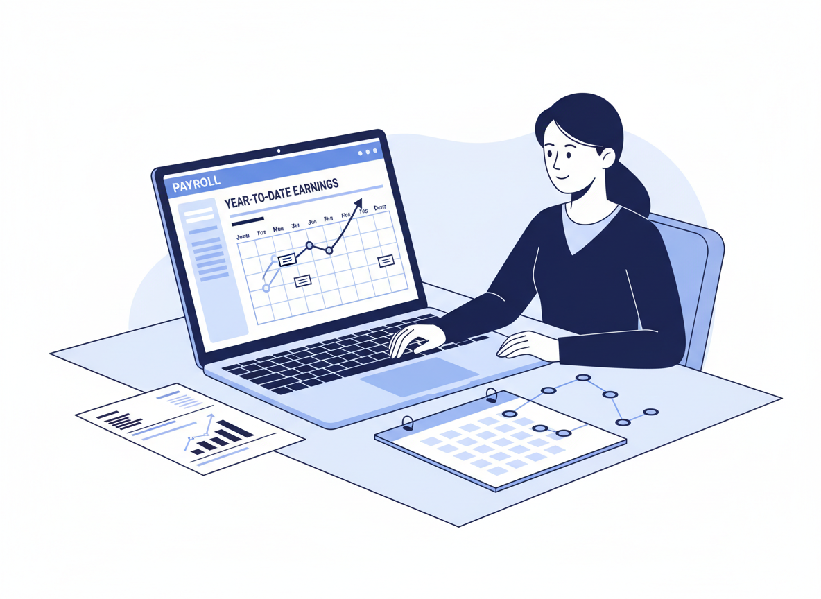What Does YTD Mean on a Pay Stub? Gross Pay, Taxes & Examples